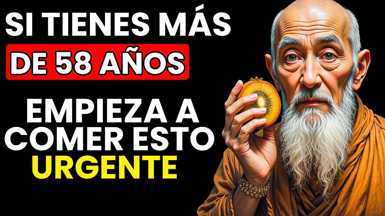 ESTOS 4 Alimentos DETIENEN el ENVEJECIMIENTO Después de los 58 Años - Sabiduría Budista