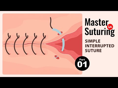 Simple Interrupted Suture - Learn Suturing Technique | Part 1