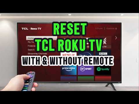 How To Reset TCL Roku TV with and without Remote: Every Working Method Step by Step video thumbnail