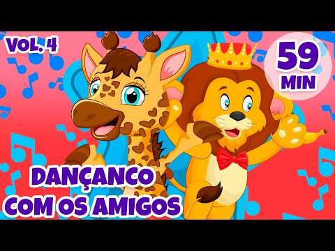 Dançando com os Amigos da Giramille Vol. 4 - Giramille 59 min | Desenho Animado Musical