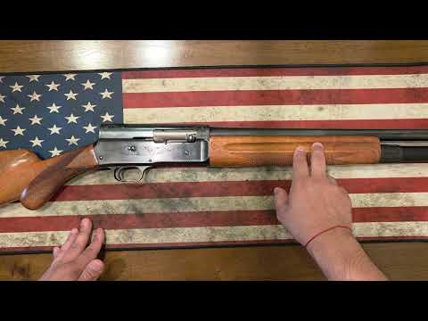 The shotgun of Bonnie and Clyde: Browning Auto-5