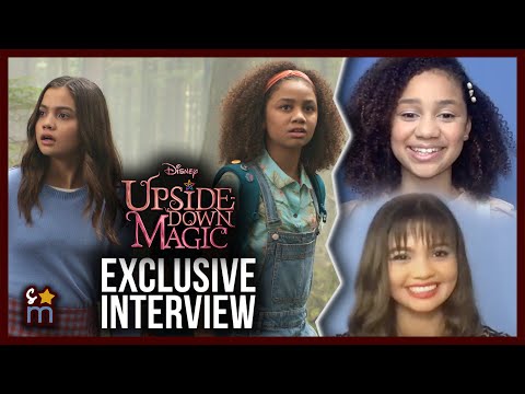 UPSIDE-DOWN MAGIC Cast Talk Auditions, Bloopers & Possible Sequel | Izabela Rose & Siena Agudong