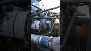 Pulley tensioner and serpentine belt install Detroit 60 series Part 2