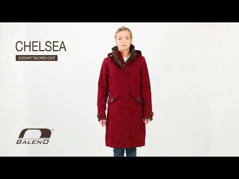 Baleno Chelsea Ladies Coat Terracotta