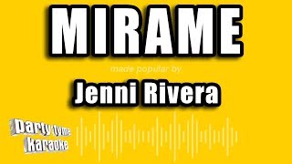 Jenni Rivera - Mirame (Versión Karaoke)