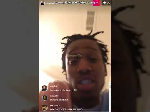 Memo600 on Live instagram dissing FBG