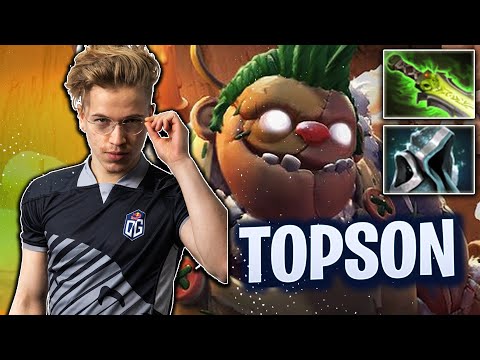 OG.Topson - Pudge Pro Gameplay | IMMORTAL Rank Dota 2 7.28 Top MMR