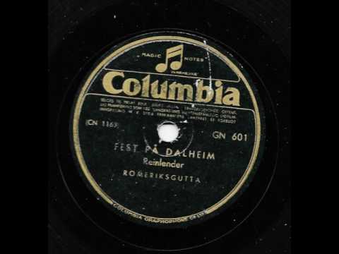 Romeriksgutta - Fest på Dalheim, reinlender - Col.  GN 601 - 1938