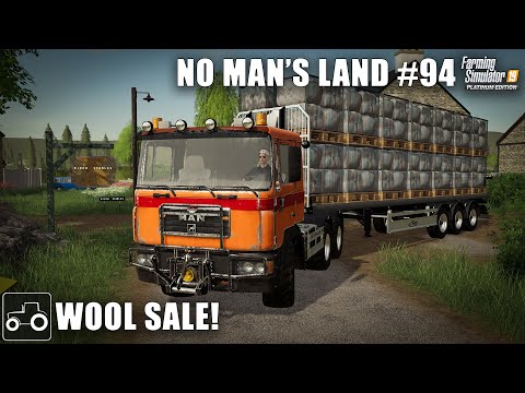 Selling Wool & Planting Corn - No Man's Land #94 Farming Simulator 19 Timelapse