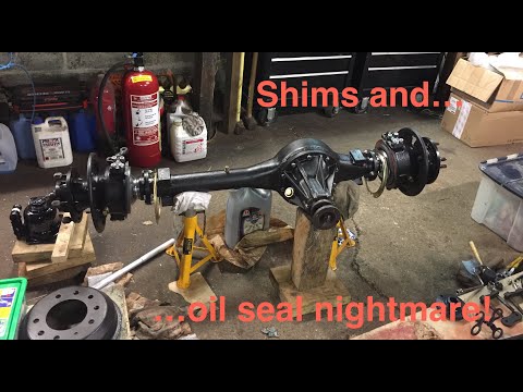 LR Series 1 80" 1949 and 1950 Axle rebuild - part 1
