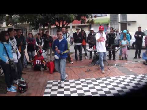 Battle de Barrio 2013 Galerias. Mc Belle Vs. Sebastian