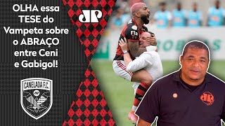 ‘Sabe o que o Gabigol quis falar para o Ceni nesse abraço?”; veja a ‘tese’ do Vampeta!