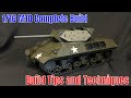 Building the New Andy's Hobby Headquarters 1/16 M10  Tank Destroyer. Tips and techniques must watch.