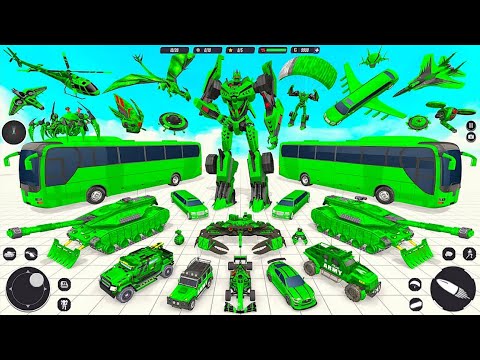 Super Car Helicopter Robot Bus Transform || IOS Android Gameplay