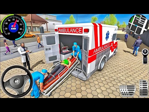 City Ambulance Rescue Driving - Emergency Ambulance Simulation 3D - Android Gameplay