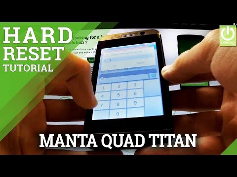 Hard Reset MANTA MSP5008 Quad Titan - MANTA Factory Reset