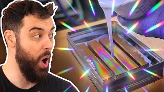 DIY Resin That BENDS Light Into Rainbows