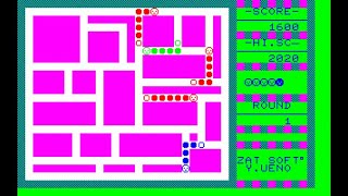 Sharp MZ-700 Game: Catapilar War (19xx)