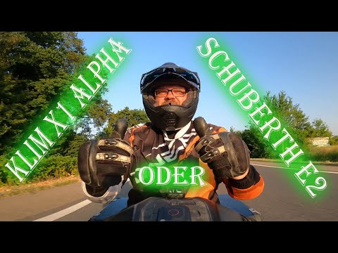 mein neuer Helm, Klim X1 Alpha Carbon, der Schuberth E2 war ein Reinfall, der Helm Test !!!