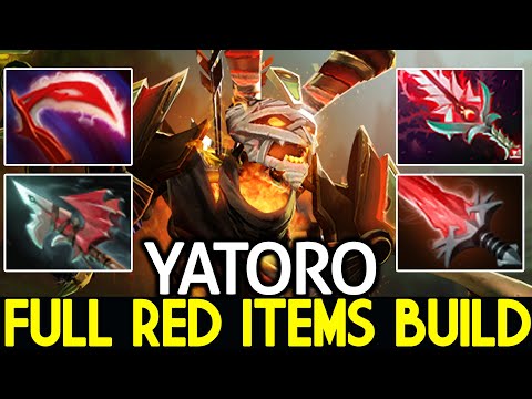 YATORO [Clinkz] Unreal Physical Damage with Full Red Items Build dota 2
