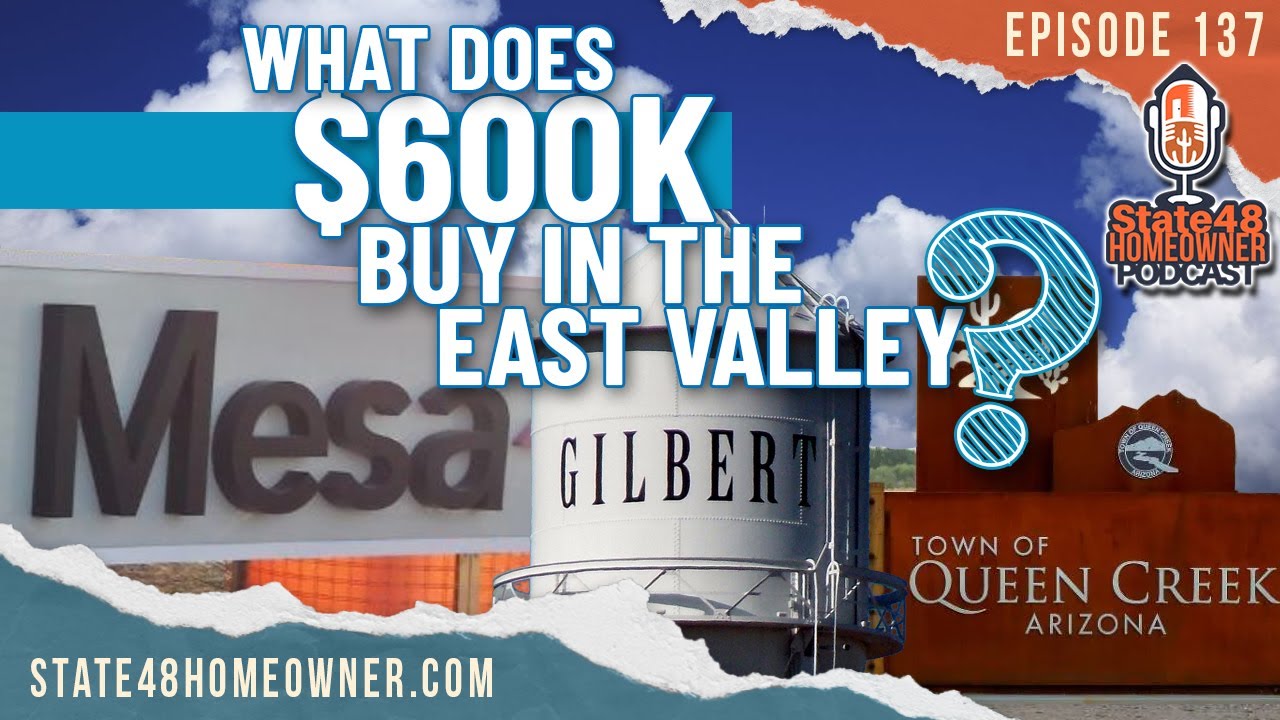 Homes and Neighborhoods at $600K in the East Valley, Phoenix Arizona