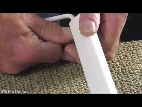 Frigidaire Refrigerator Repair - How to Replace the Wire Shelf Frame (Frigidaire # 240372401)