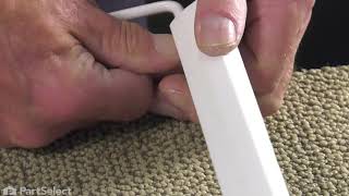 Frigidaire Refrigerator Repair - How to Replace the Wire Shelf Frame (Frigidaire # 240372401)