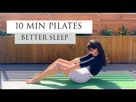 10 Minute Pilates for Better Sleep | Pilates for Beginners