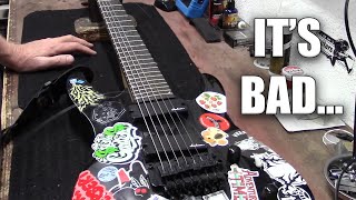 Attempting To Save A Failed Floyd Rose Install!