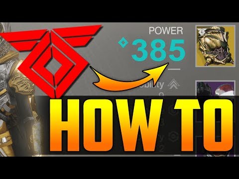 Destiny 2 Warmind - Fastest Way To Level Up Past 345 EASY! - 345 / 385 - Simple Guide