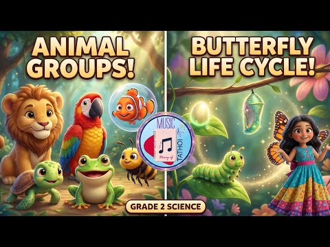 Animal Groups and Life Cycles | Grade 2 Science Lesson | Amazing Animals