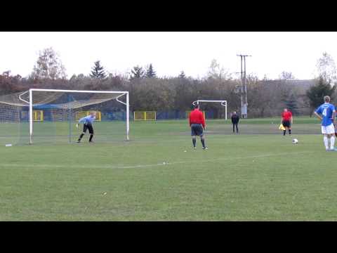 Tytan Wisznice 2:1 Olimpia Okrzeja - niewykorzystany karny Jarka Kisiela