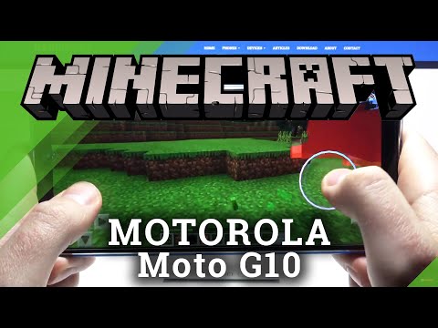 Motorola Moto G10 - Minecraft Gameplay! | Snapdragon 460 Performance TEST