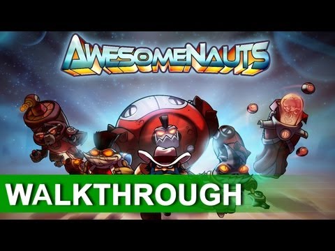 awesomenauts xbox 360 gameplay