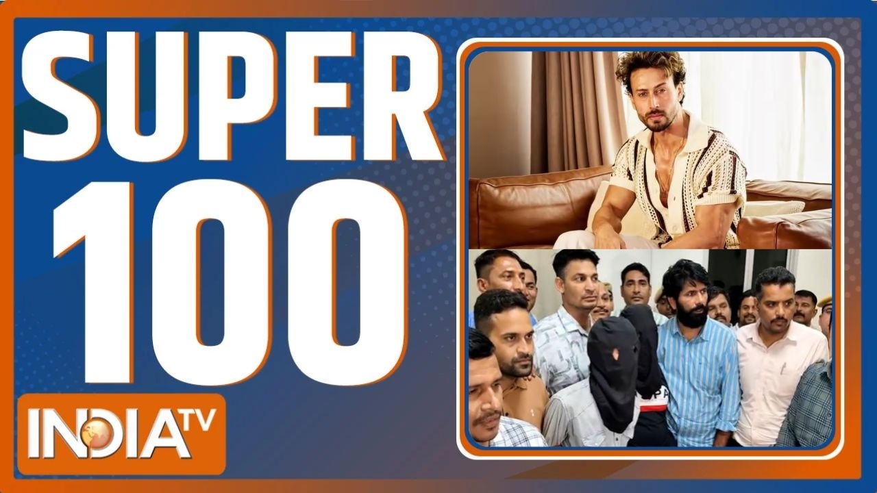 Super 100: Tiger Shroff Firing Case | Shiva Sharma | Shraddha Dubey | CJP | Marco Rubio India Visit