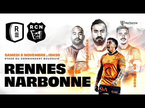 Championnat #Nationale1 J10 : Rennes Etudiants Clus / RC Narbonnais