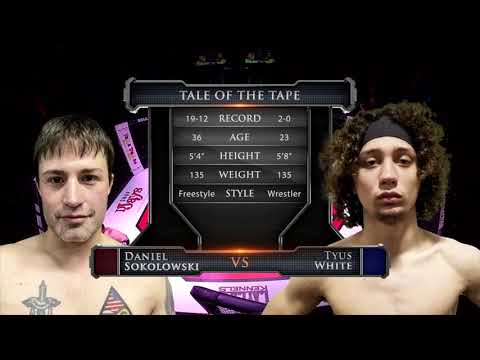 Daniel Sokolowski vs Tyus White - ROUND 1 SUBMISSION BY REAR NAKED CHOKE