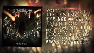 Signs of Darkness - The Age of Decay (Lyric Video)