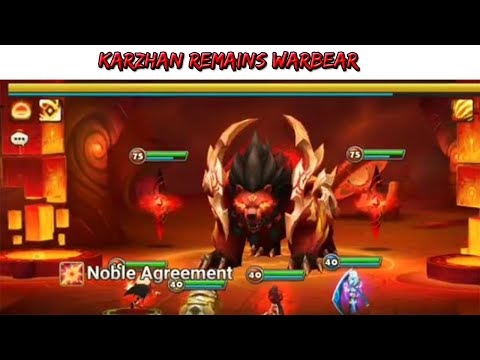 Summoners War : Karzhan Remains Warbear Level 5