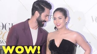 Shahid Kapoor and Mira Rajput Can’t Take Eyes Of Each Other At Vogue Awards 2017