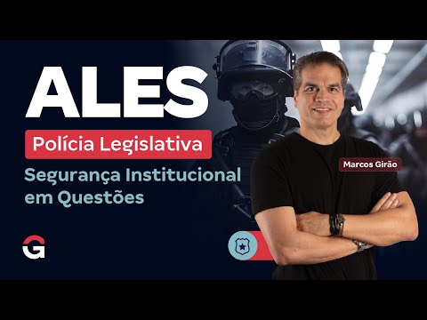 ALES Legislative Police Exam: Institutional Security in Questions with Marcos Girão