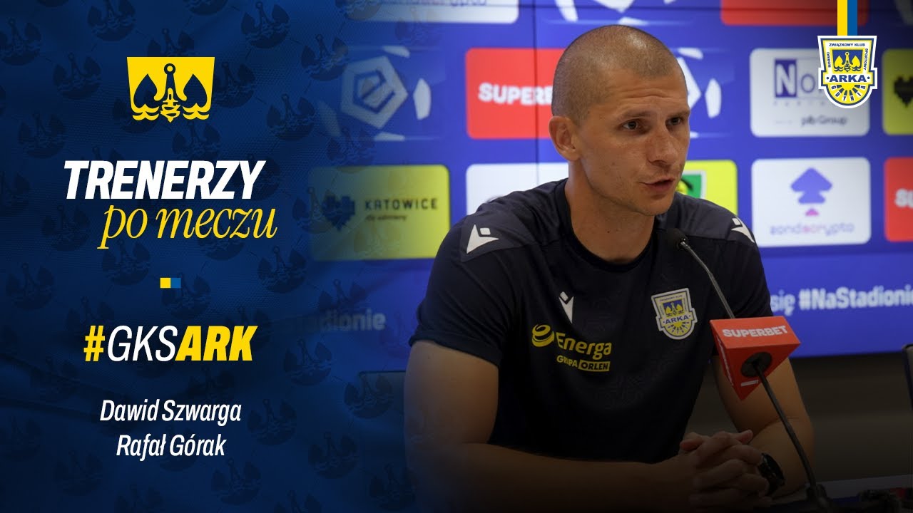 GKS KATOWICE - ARKA GDYNIA 4:1. TRENERZY PO MECZU