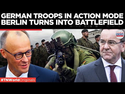 GERMAN TROOPS STORM BERLIN STREETS: Bundeswehr Unleashes Biggest Urban War Drill| Times Now World
