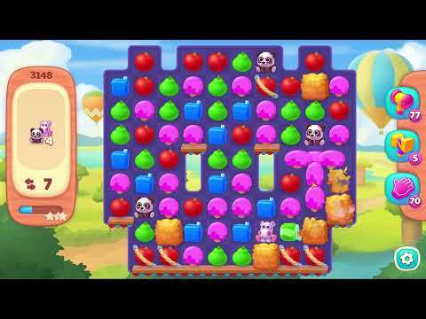 Wildscapes level 3148 No Boosters 🐼 Gameplay Walkthrough Playrix