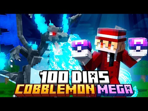 SOBREVIVI 100 DIAS NO COBBLEMON MEGA DO MINECRAFT - O FILME