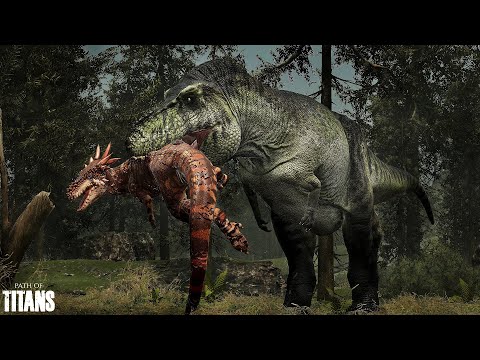 Clamp Rex official hunting compilation and Build - Path of titans