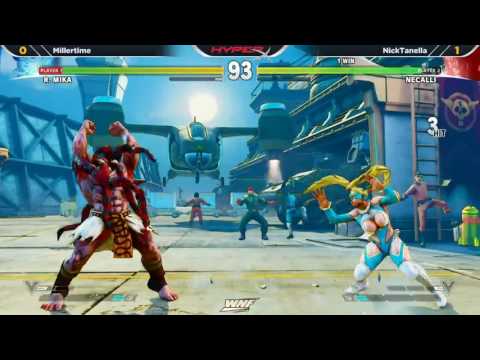 WNF 2.6 SFV - Miller Time (R.Mika) vs NickTanella (Necalli)