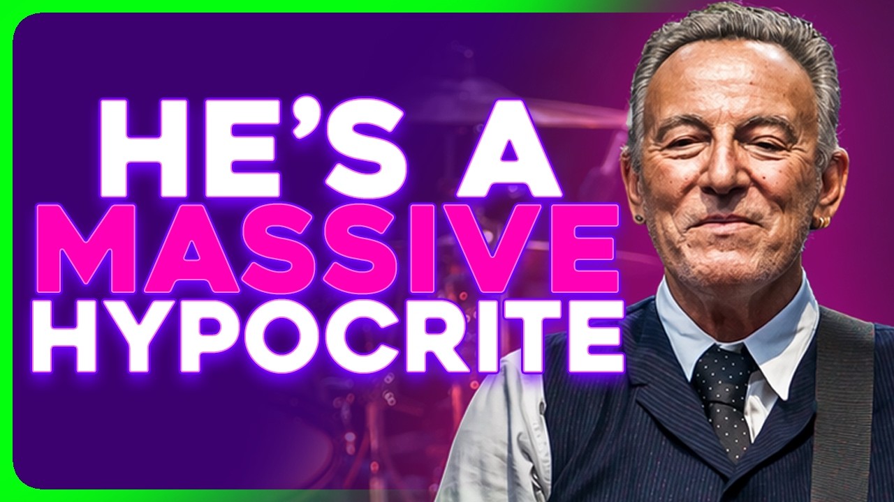 Even The Left Is Calling Out Bruce Springsteen's Hypocrisy
