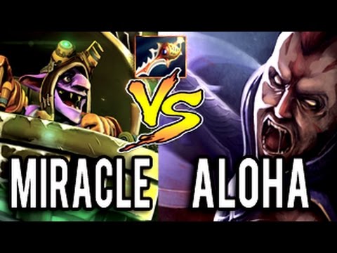 Miracle Vs Alohadance - Battle of the STRONGEST - Timbersaw Vs Anti-Mage Dota 2