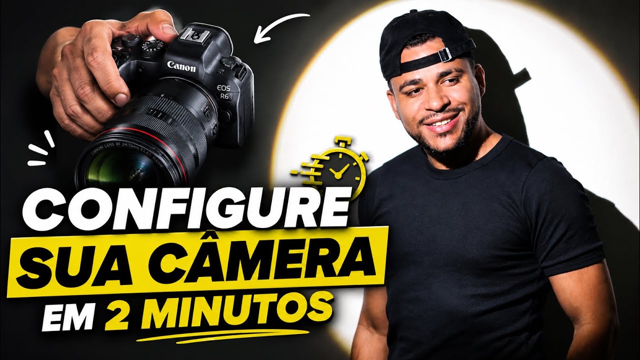 📸 Aprenda a configurar sua câmera em apenas 2 minutos!